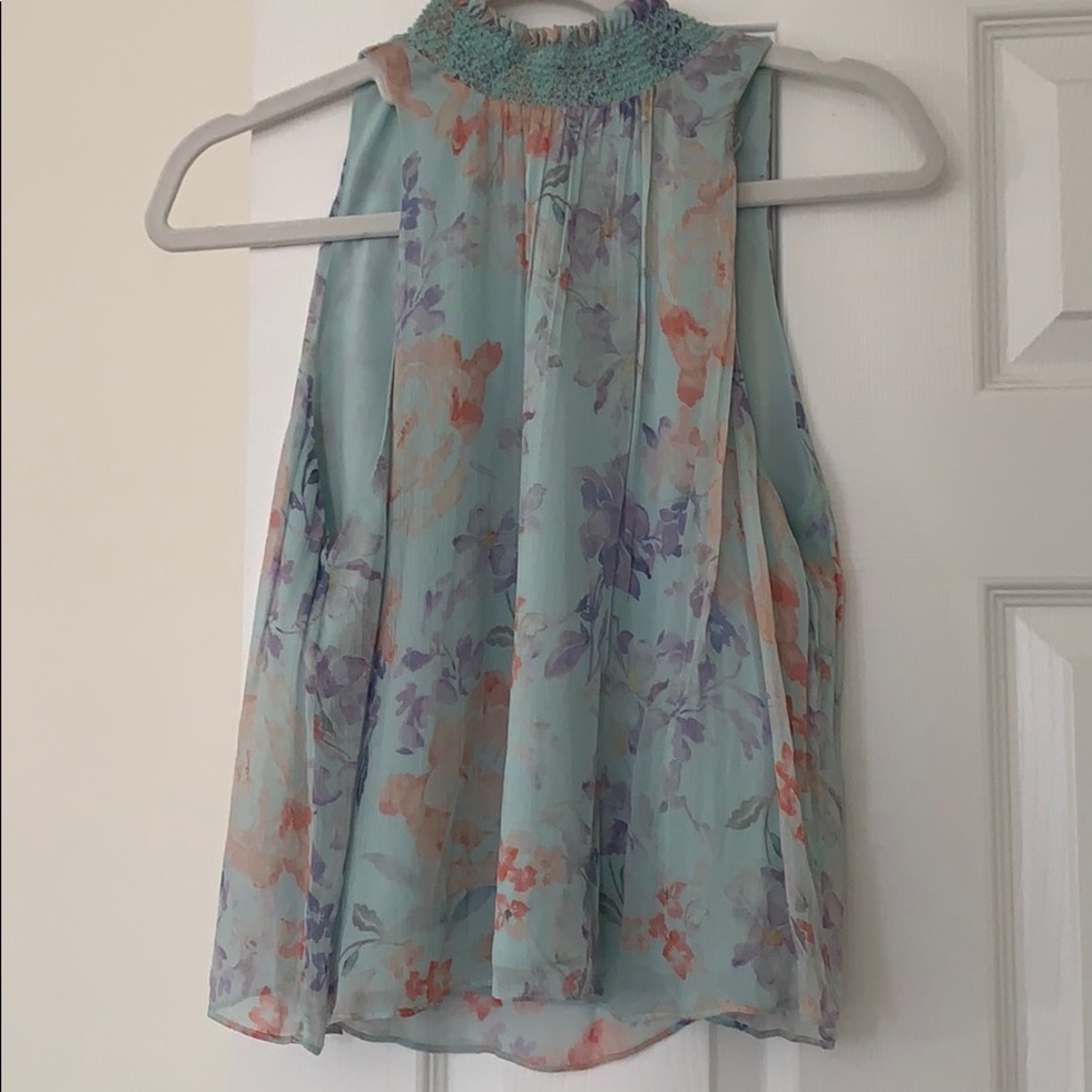 Alice and Olivia Floral Tank